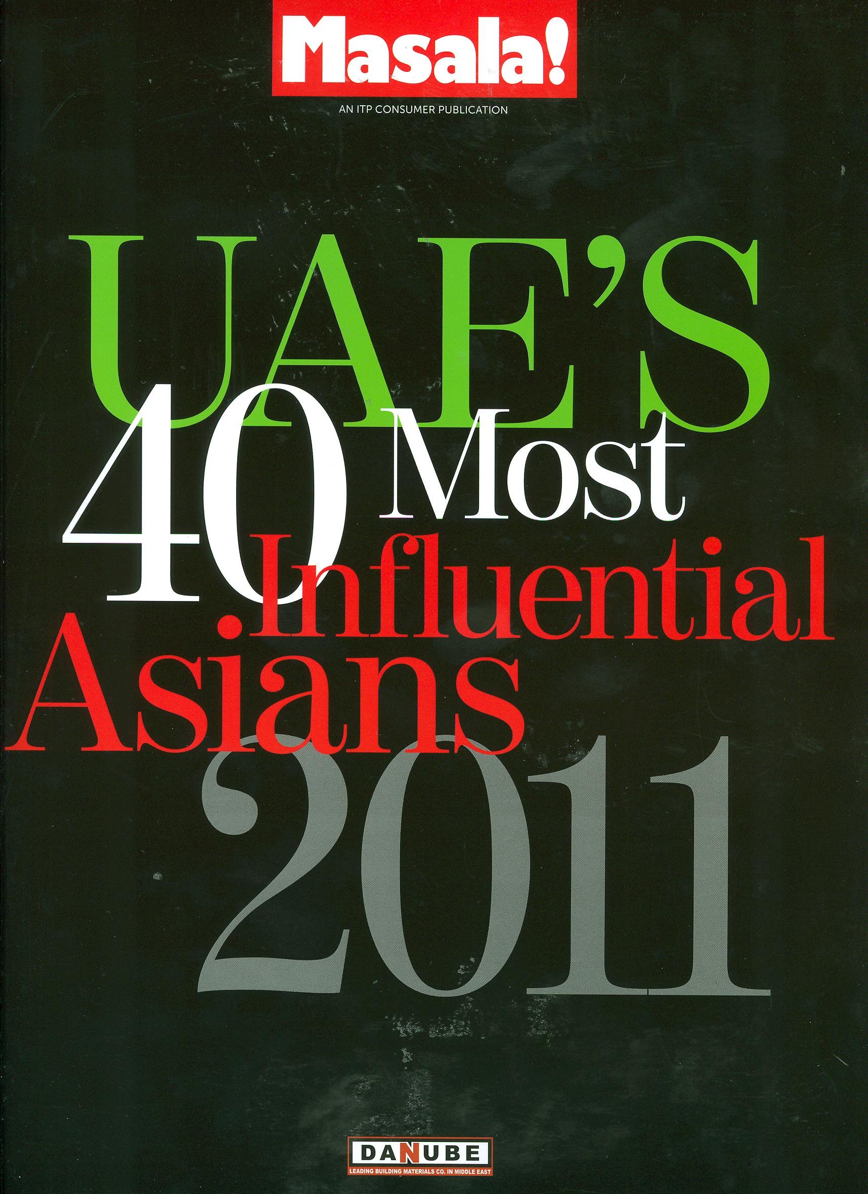 UAE’S 40 MOST INFLUENTIAL ASIANS 2011